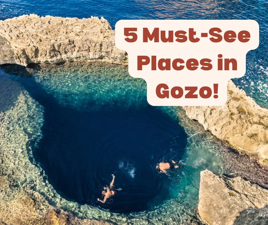 blue hole gozo part of a guide of five must-see places in gozo