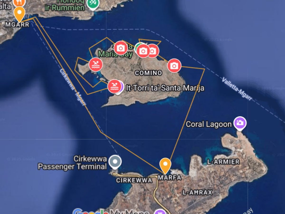 itinerary shared tour malta