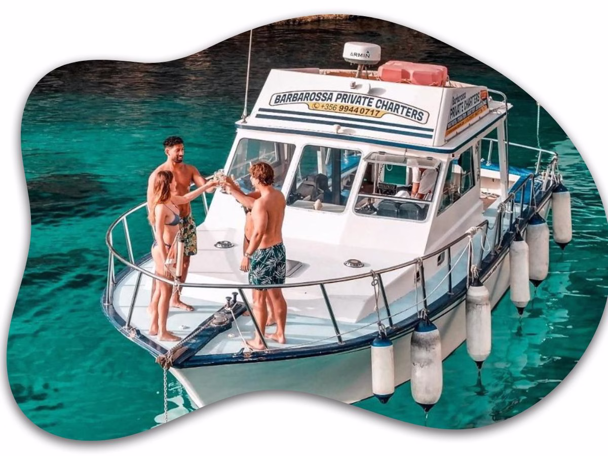 shared tour blue lagoon malta comino